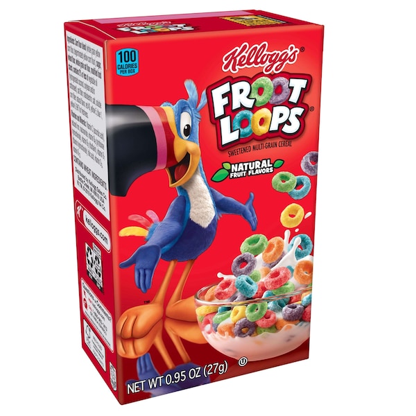 Kellogg's Froot Loops Cereal .95 Oz., PK70